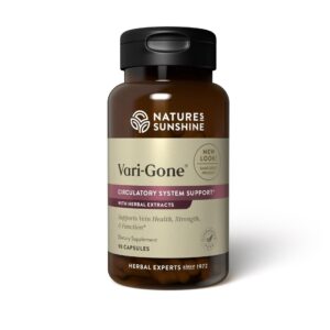 Version 1.0.0 Nature's Sunshine Vari-Gone 90 Cápsulas para Varices