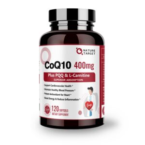 Frasco Nature Target CoQ10 400 mg