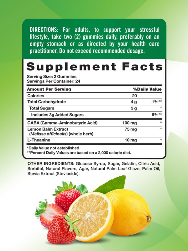 Etiqueta de producto Nature's Truth en primer plano