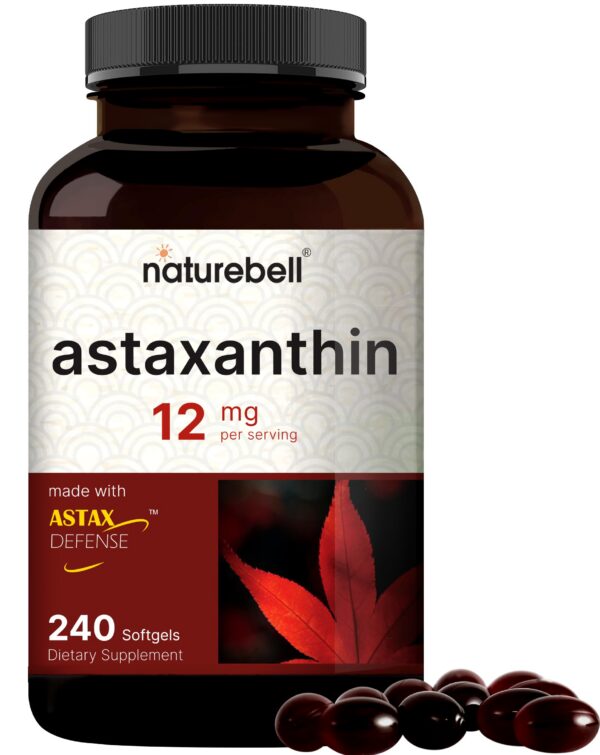 NatureBell Astaxanthin cápsulas blandas frente al envase