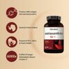 Frasco de NatureBell Astaxanthin con etiqueta visible