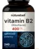 NatureBell botella vitamina B2 riboflavina 240 cápsulas