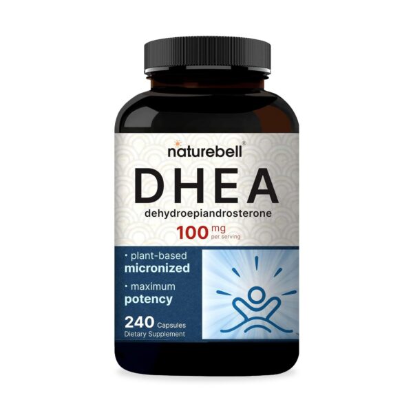 NatureBell DHEA 100 mg cápsulas frasco