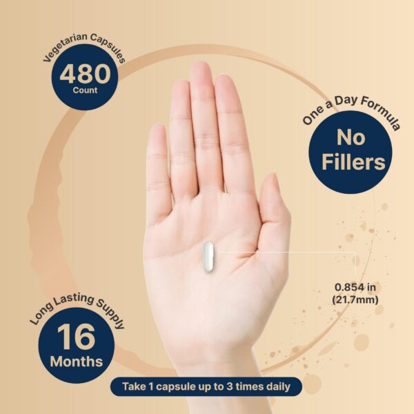 Frasco de glicinato de magnesio NatureBell