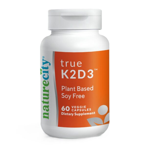 Version 1.0.0 Frasco y etiqueta de NatureCity TrueK2D3