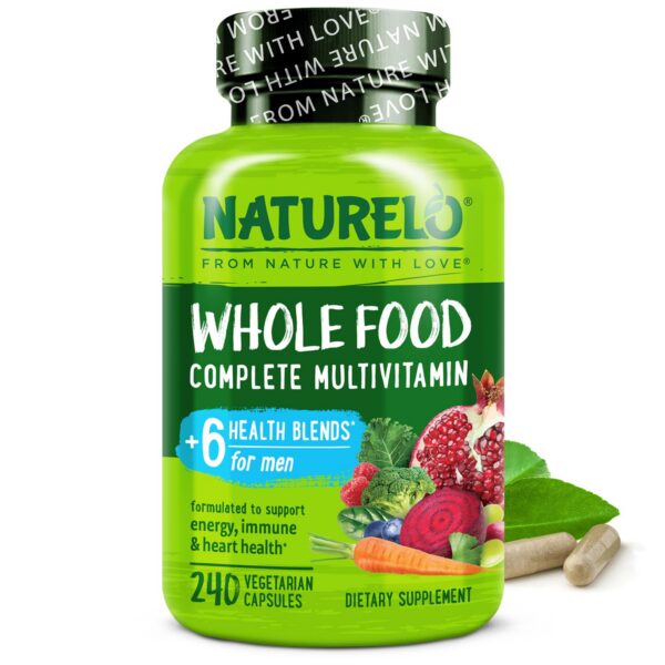 Version 1.0.0 Naturelo multivitamínico para hombres botella