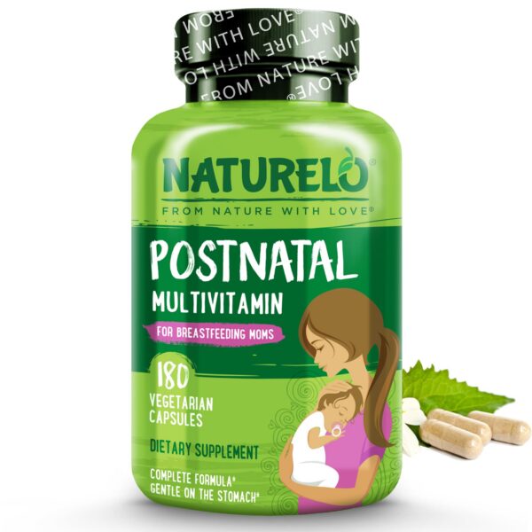 NATURELO multivitaminico postnatal 180 cápsulas para madres