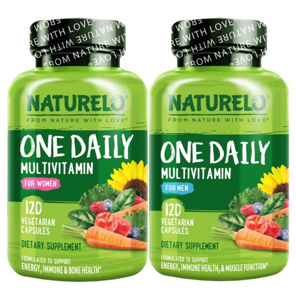 Version 1.0.0 Frasco Naturelo One Daily Multivitamin frente