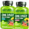 Version 1.0.0 Naturelo multivitaminas mujeres y hombres frente etiqueta