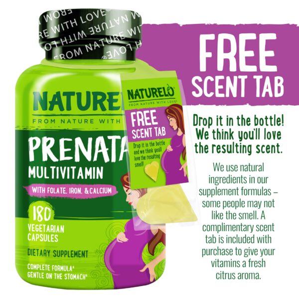 Tabla nutricional de Naturelo Prenatal