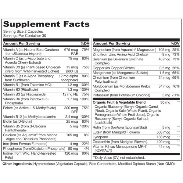 Frasco con cápsulas NATURELO en fondo blanco