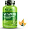 Envase cápsulas vitamina b12 vegana naturelo 1000 mcg