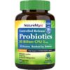 NatureMyst probióticos suplemento 50 mil millones CFU botella frontal