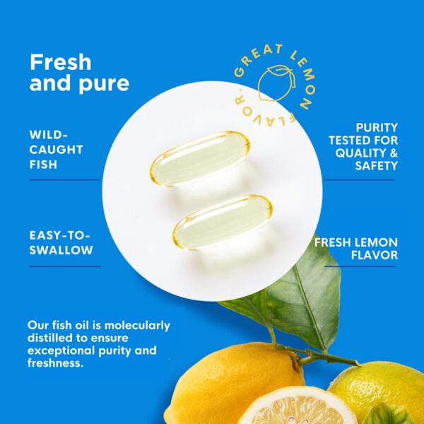 Frasco de omega-3 de Naturenetics en fondo blanco