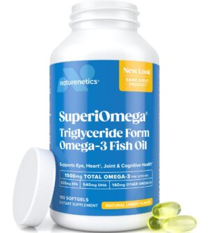 Version 1.0.0 Frasco Naturenetics omega-3 sabor limón