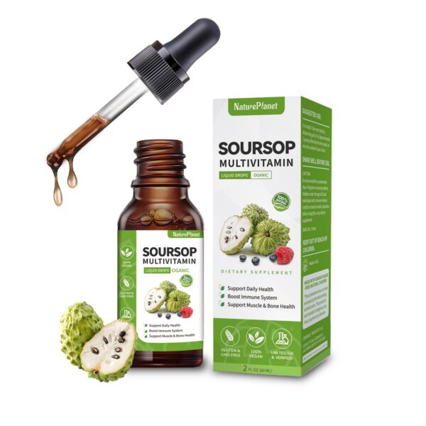 NaturePlanet gotas líquidas de guanábana superalimento 120ml