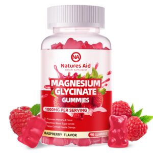 Version 1.0.0 Frente del envase de gomitas magnesio glicinato