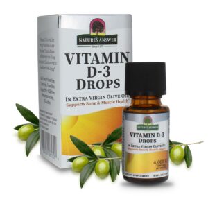 Frente de caja Nature's Answer D3 4000 UI