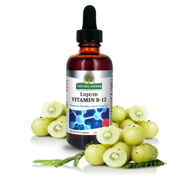 Nature's Answer vitamina líquida b-12 arándano 2oz