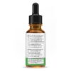 Vista lateral del frasco Nature's Beneficials Hemp Oil
