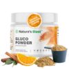 Frente de envase Gluco-Powder
