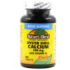 Frasco Nature's Blend Calcio de concha de ostra con D3