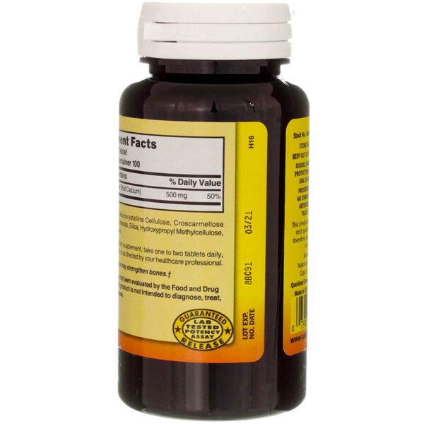 Version 1.0.0 Tabletas calcio ostra Nature's Blend