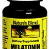 Frasco Nature's Blend Melatonina 3 mg 60 tabletas