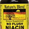 Etiqueta trasera con información de Niacina No-Flush