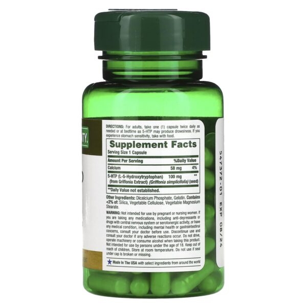 Version 1.0.0 Etiqueta Nature's Bounty 5-HTP