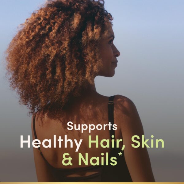 Version 1.0.0 Etiqueta trasera Nature's Bounty Biotin