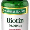 Nature's Bounty Biotina 10000 mcg 250 softgels