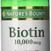 Nature's Bounty Biotina 10000 mcg cápsulas liberación rápida