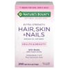 Suplemento Nature's Bounty para cabello piel y uñas 250 softgels