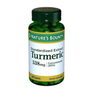 Version 1.0.0 Nature's Bounty cápsulas de cúrcuma antioxidante suplemento salud 538mg