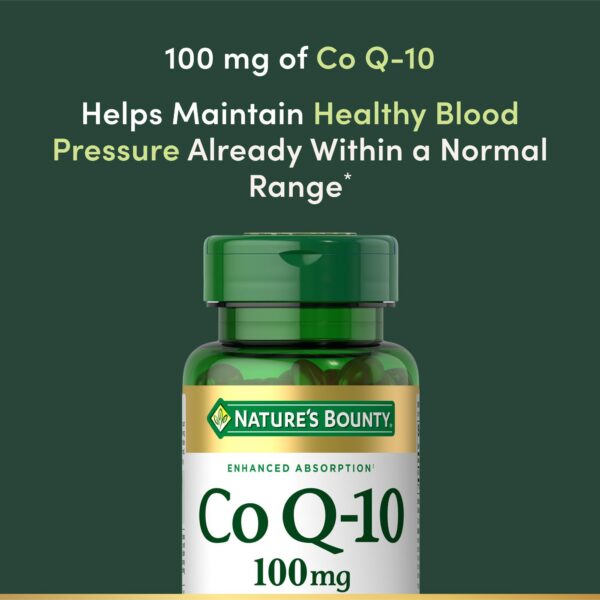 Cápsulas suaves CoQ10 Nature's Bounty