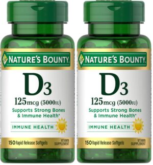 Nature's Bounty D3 frentes