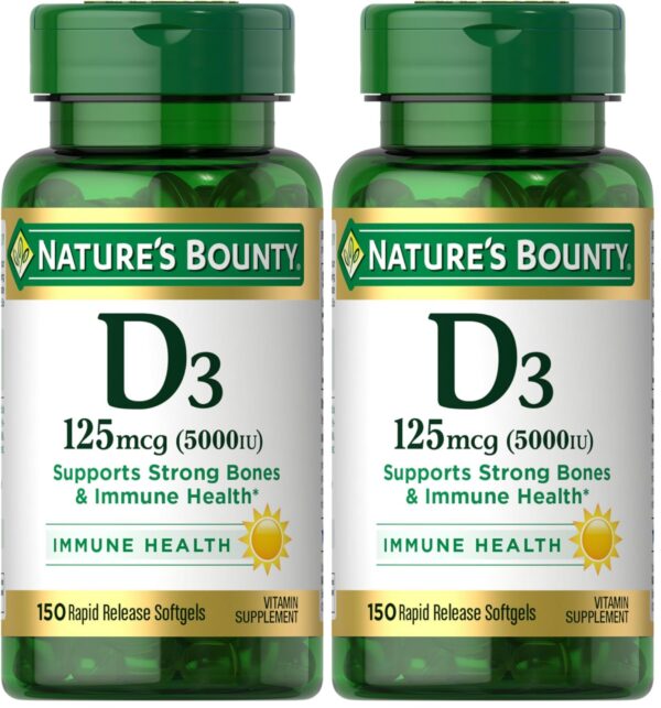 Nature's Bounty D3 frentes