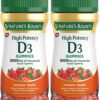 Nature’s Bounty Gomitas D3 5000 UI Sabor Fresa