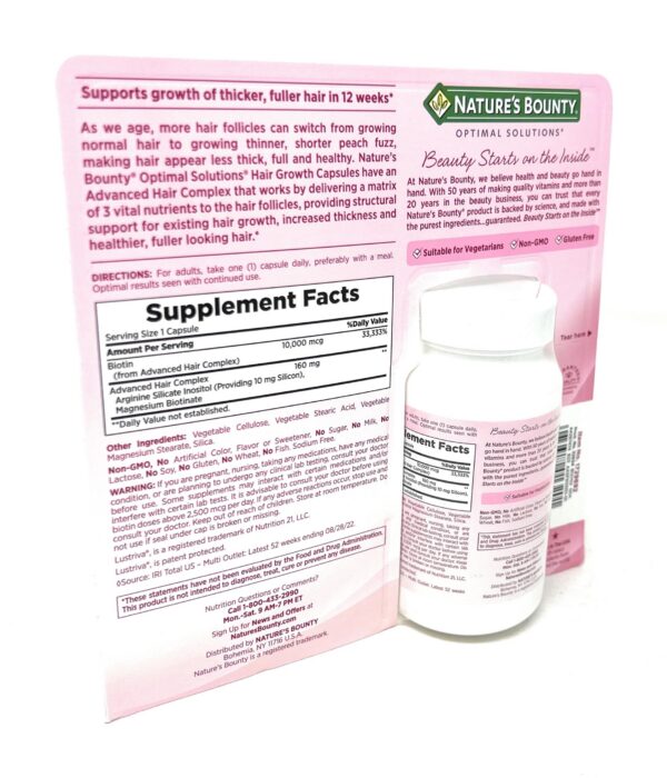 Frasco de 90 cápsulas Nature's Bounty