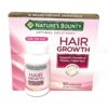 Frasco del suplemento Nature's Bounty Hair Growth