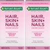 Frente del envase Nature's Bounty Hair Skin Nails