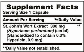 Nature's Bounty Hierba de San Juan empaque