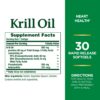Etiqueta Nature's Bounty Krill Oil