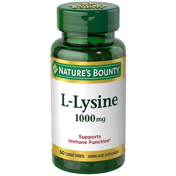 Version 1.0.0 Nature's Bounty L-Lysine tableta 1000 mg frasco