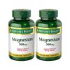 natures-bounty-magnesio-500-mg-tabletas-front Frente del envase Nature's Bounty Magnesio 500 mg