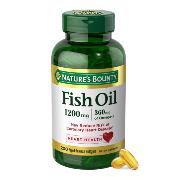 Frasco Nature's Bounty Omega-3