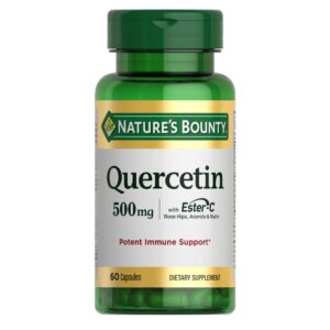 Nature's Bounty Quercetina 500 mg botella frontal
