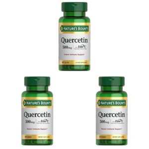 Frente del envase Nature's Bounty Quercetina
