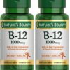 Frasco Nature's Bounty vitamina B12